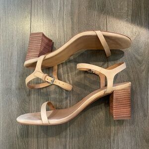 Madewell high heel sandals
